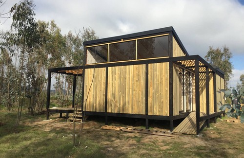 Algarrobo Cabin | Sustainable cabin, 2 bedrooms, 2 baths, great kitchen . Near to the beach
