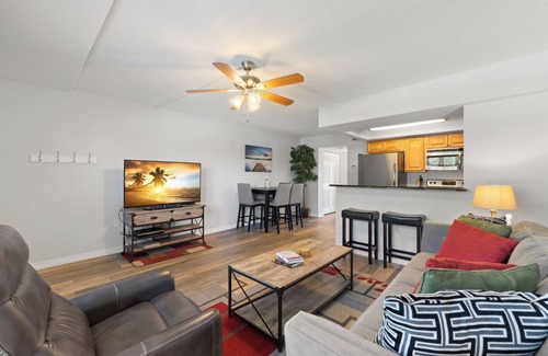 Treasure Island Condo | Swaying Palm Trees; Warm Gulf Breeze