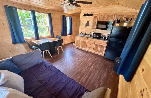 Dedham Cabin | Sweet 1BR Brand New Waterfront Acadia Cottage @ Jenkins Beach