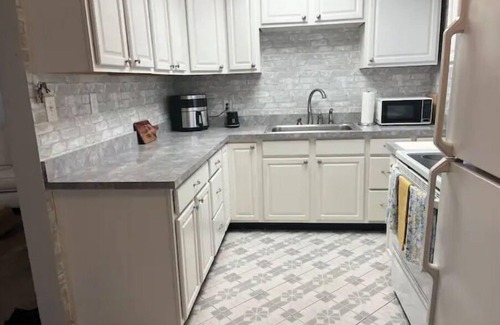 Seminole House | Sweet retreat, with private pool, patio, bbq, corn hole boards and fire pit.