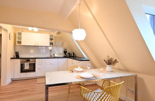 Schlitz Apartment | TÜRMERSTUBE - Scandi Style - in der historischen Hinterburg Schlitz - nahe Fulda
