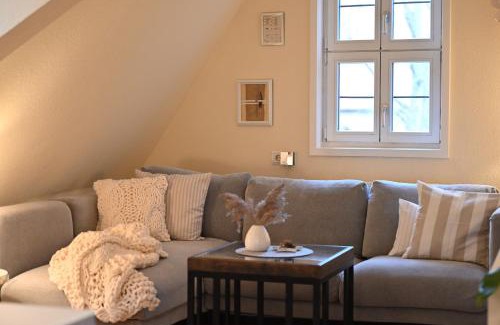 Schlitz Apartment | TÜRMERSTUBE - Scandi Style - in der historischen Hinterburg Schlitz - nahe Fulda