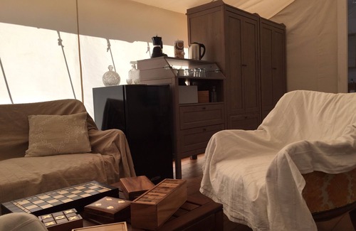 Lizzanello RV Rental | T - Luxury Tent is a new beautiful idea, recently built with all comfort