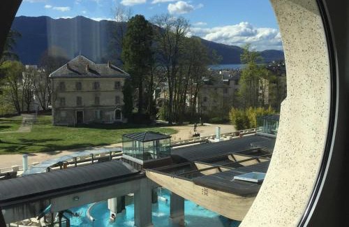 Aix-les-Bains City Center Apartment | T1 lumineux au centre-ville avec WiFi et parking - FR-1-555-43