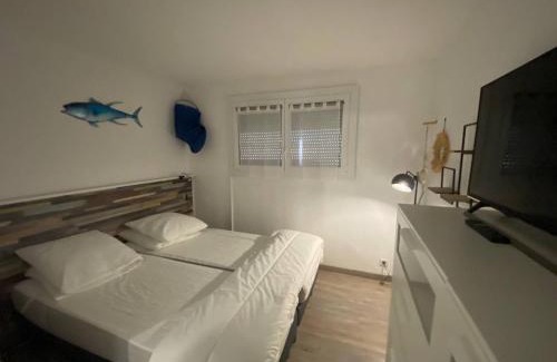 Le Barcares Apartment | T2 4 pers à Le Barcarès, face mer, parking privé - FR-1-81-640