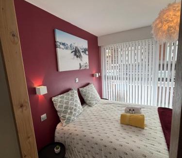 Briancon Apartment | T2 lumineux l' Edelweiss pied du télécabine Prorel avec garage privé et sauna