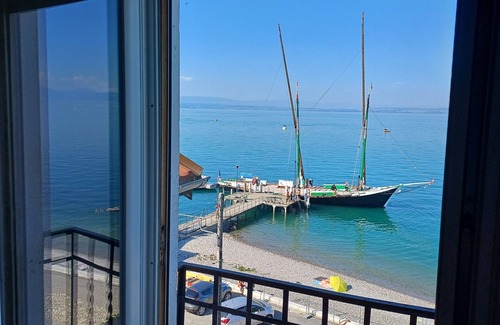 Publier Apartment | T2 Sous les Toits, Publier, Balcon sur Lac Léman : Bellerive