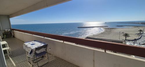 La Grande-Motte Apartment | T3 , 6 pers ,cv, vue mer exceptionnelle, parking