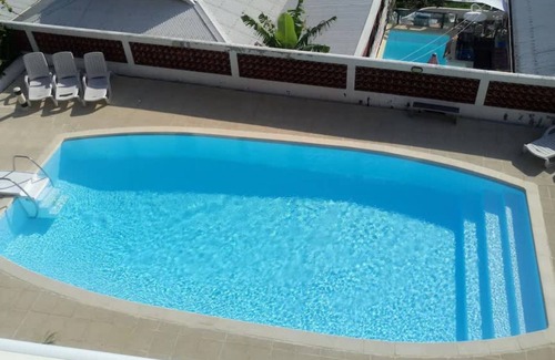 Trois-Ilets Apartment | T3 pool l'océane sea view and panoramic bay huge pool, close to everything