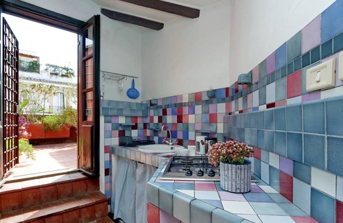 Quartiere Coppede Apartment | Tagliamento Apartment with two Terraces