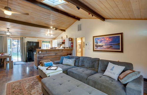 Lower Kingsbury House | Tahoe Home 3 Mi to Heavenly Mountain Resort!