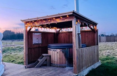 Attleborough RV Rental | TAITTINGER Luxury Heated Yurt with Private Hot Tub