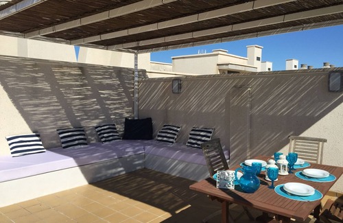 San Jorge Apartment | TAKE ADVANTAGE OF JULY AND AUGUST! Penthouse with UNIQUE terrace with BBQ and chill-out!