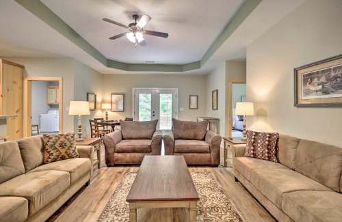 East Tallassee House | Tallassee Creekside Cabin with Forest Views!