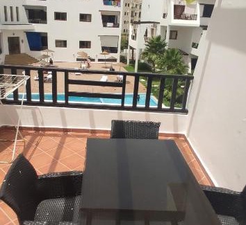 Cabo Negro Apartment | Tamuda Golf pool view