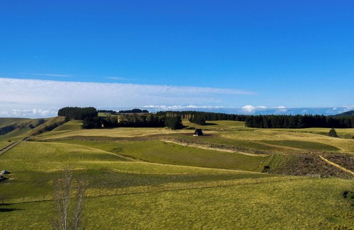 Hurunui District Cabin | Tawanui Farm A-Frame Cabin with hottub
