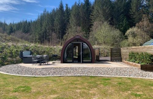 Oban House | Tawny Owl Pod with Hot Tub