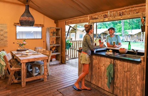 Uden House | Tent lodge at the Bedafse Bergen