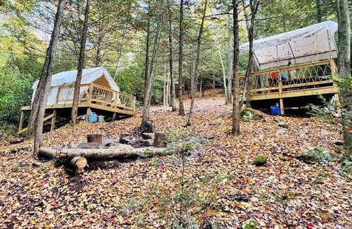 Jim Thorpe RV Rental | Tentrr Signature Site - Bear Creek Falls Getaway - Coleman Outfitted Site