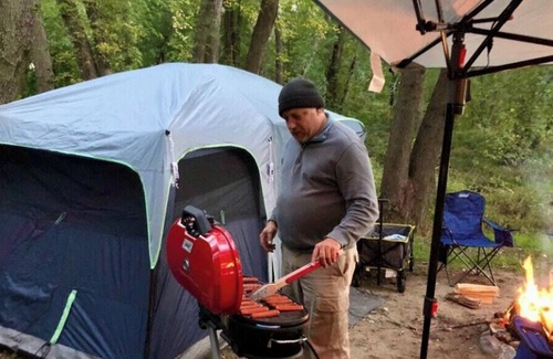 Litchfield RV Rental | Tentrr Signature Site - Normanton Farms - Coleman Outfitted Site