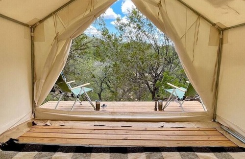 Mason RV Rental | Tentrr Signature Site - Hill Country Adventure Outpost - 5B