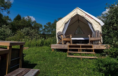 Davis RV Rental | Tentrr State Park Site - WV Blackwater Falls State Park - Site A - Single Camp "
