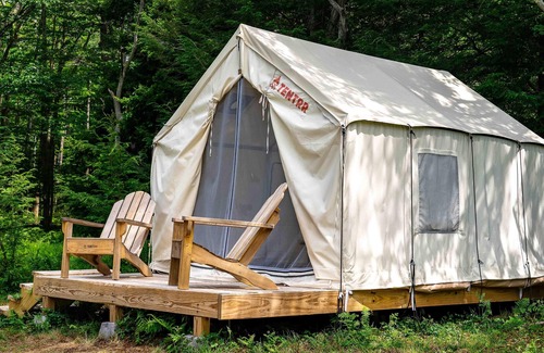 Davis RV Rental | Tentrr State Park Site - WV Blackwater Falls State Park - Site E - Single Camp "