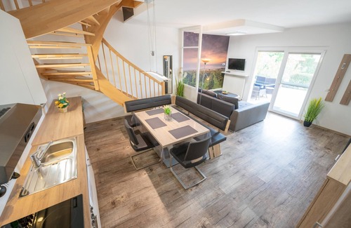 Morbisch am See Apartment | Terrace apartment on two levels