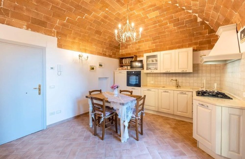 Lajatico Apartment | Terrace on the Sunset of Silence. Apartment in the center of Lajatico