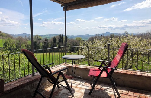 Sarteano House | Terrace over poetry