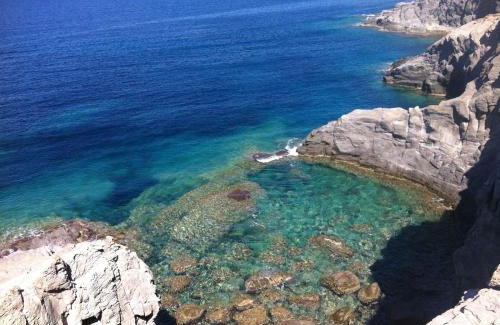 Sant'Antioco House | Terrace with dreamy sunset Cala Sapone