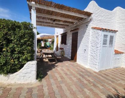 Sant'Antioco House | Terrace with dreamy sunset Cala Sapone