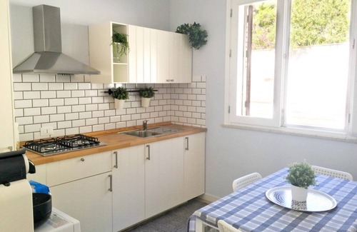 Macari Apartment | Terraced house on two floors, sea view - 5 guests