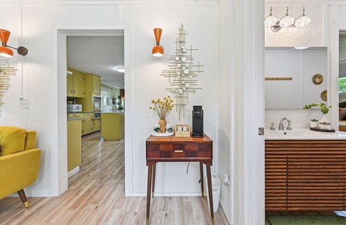 Eucha House | That 70's Lake Front Home w Dock 2-bedroom house, Hot Tub & Fire Pits in Eucha!