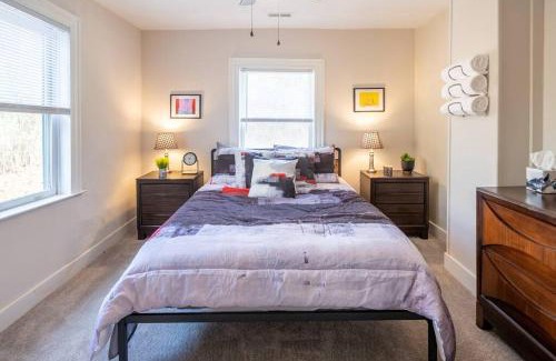 Charles City House | The Bike Path House! Cozy 2 BR w/Fireplace