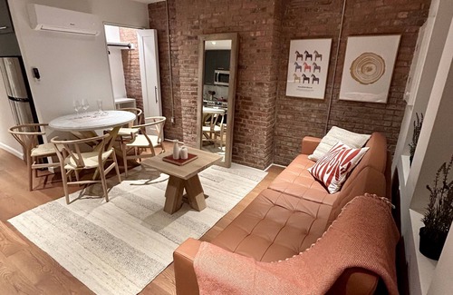 Jersey City Apartment | The Brick Flat - Stylish stay ~20 min from Manhattan