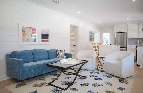 Saint Simons Island Condo | The Bungalows at St. Simons Park #638 - Stylish 2 Bedroom Beach Retreat Just Steps to Everything