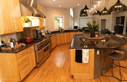 Michigan City House | The Bungalow - new pool, hot tub, & fire pit