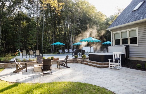 Michigan City House | The Bungalow - new pool, hot tub, & fire pit