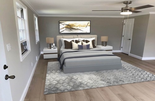 Oxon Hill Bed & Breakfast | “The Chesterfield” Bright and Airy Private Studio