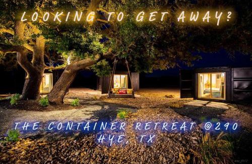 Johnson City House | The Container Retreat @ 290 Wine Trail #5 Starry nights