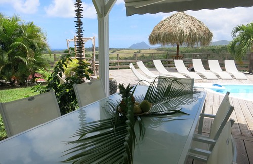 Sainte-Luce Villa | The elegant Villa Cocoon * and its bungalow with superb 180 ° sea views
