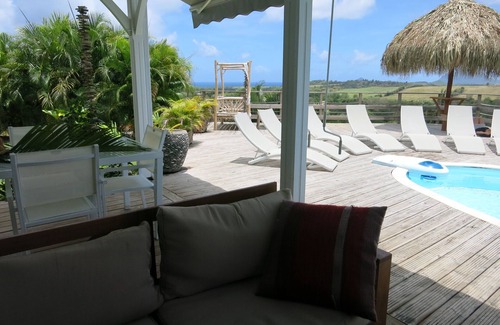 Sainte-Luce Villa | The elegant Villa Cocoon * and its bungalow with superb 180 ° sea views