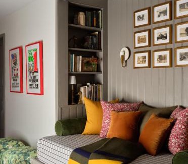 Center Lovell House | The Ell, a Historic, Luxurious 2 bed, 2 bath Private Suite in Lovell