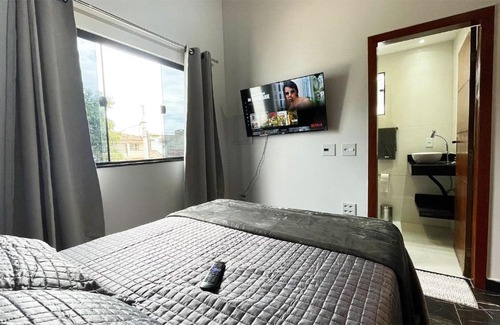 Cem Bracas Apartment | The Férias | Loft c/cozinha, localizado no portico de Búzios