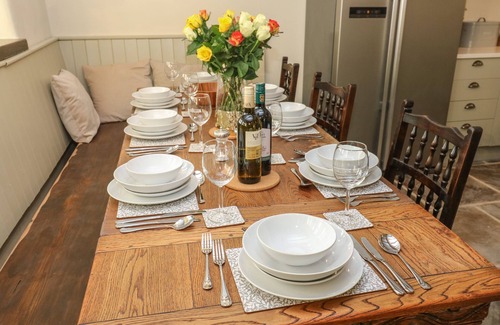 East Morton Cottage | THE FARMHOUSE, pet friendly, with open fire in East Morton