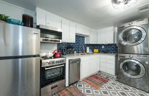 Denton Apartment | The Funky Flat-steps from Denton's nightlife!