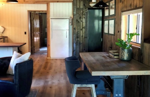 Los Ojos Cabin | The GETAWAY nestled in the Brazos Cliffs near the river.