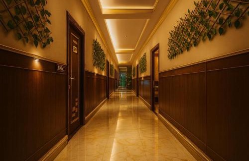 Harda Hotel | The Ginger, Vrindavan #Big Swimming Pool #luxury Rooms # Lush Garden # Family Friendly # Kids Play Zone # Calm & Spiritual Vibes # Away From City Hustle# By elegance group#