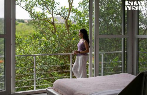 Anjaneri Villa | The Glasscape by StayVista - Hillside getaway with Pool and Indoor games